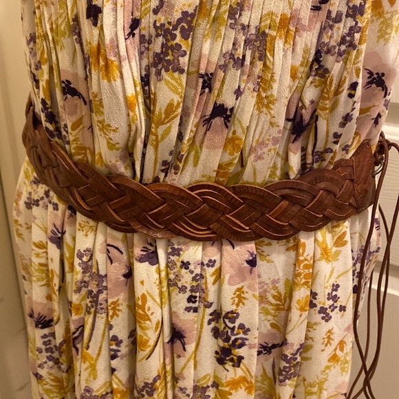 Banana Republic boho, genuine leather,braided Belt. - Picture 9 of 13